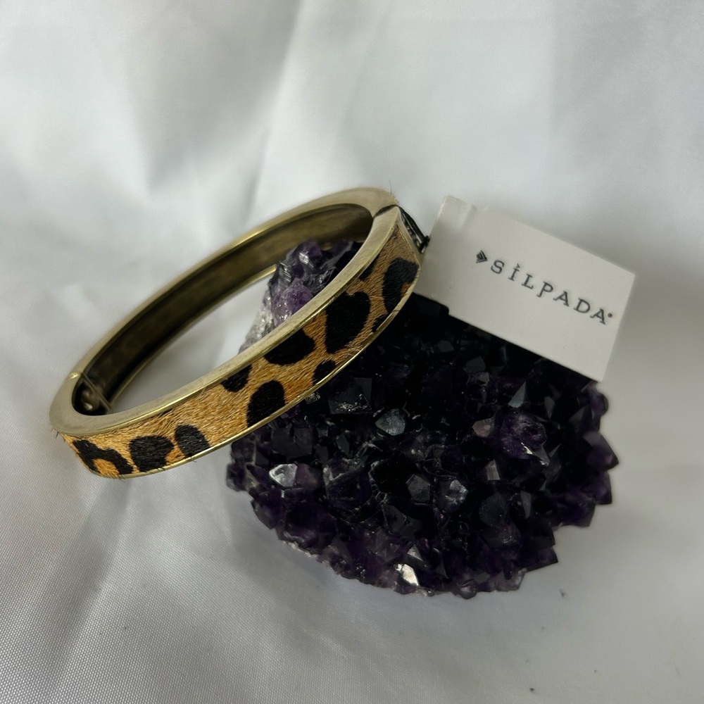 Silpada Cheetah Print Bangle
